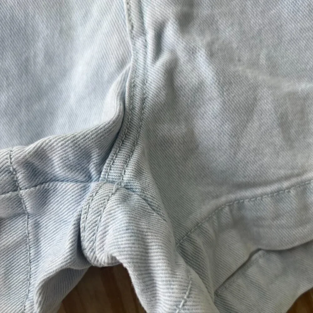 Vintage Route 66 High Waisted Button Fly Denim Shorts 9/10